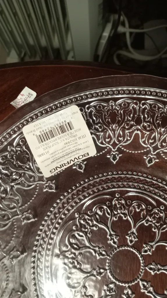 Bowring Charger Plates