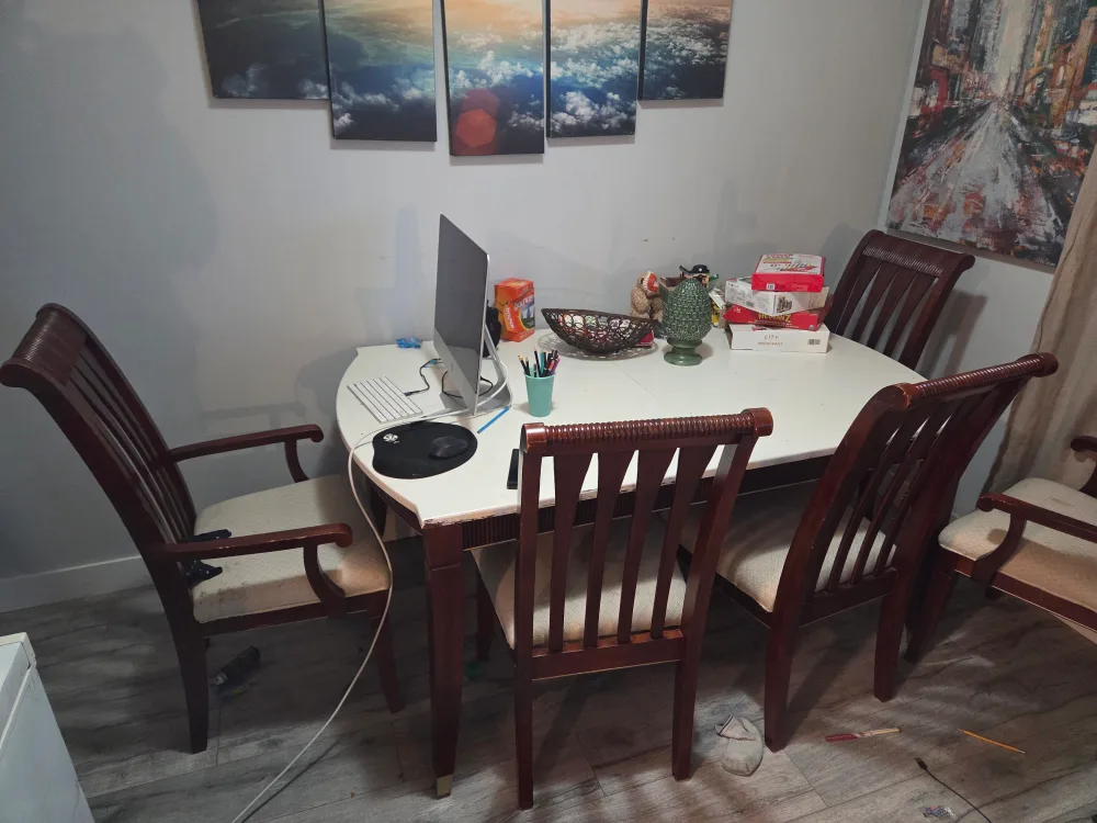 Dining Table with 6 Chairs image indicator(2)