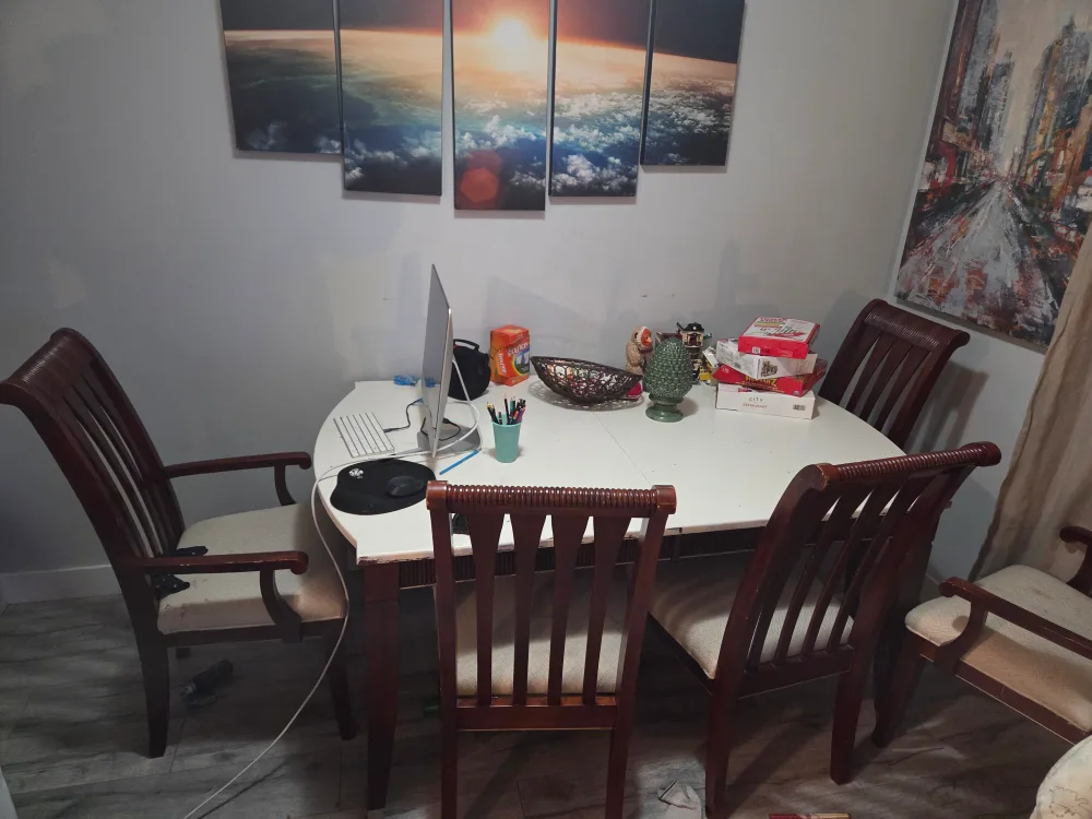 Dining Table with 6 Chairs image indicator(3)