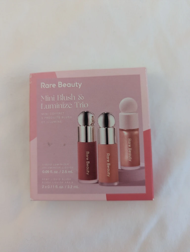 Rare Beauty Mini Blush & Luminize Trio - New