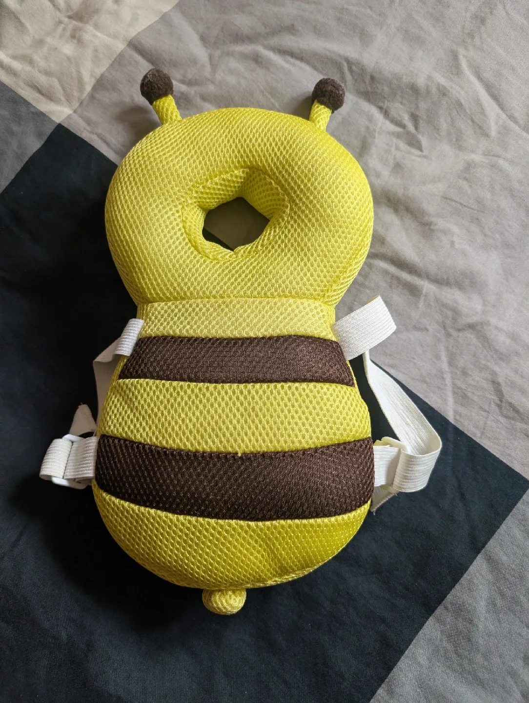 Bee-shaped Head and Back Protector  - Yellow/Brown image indicator(2)