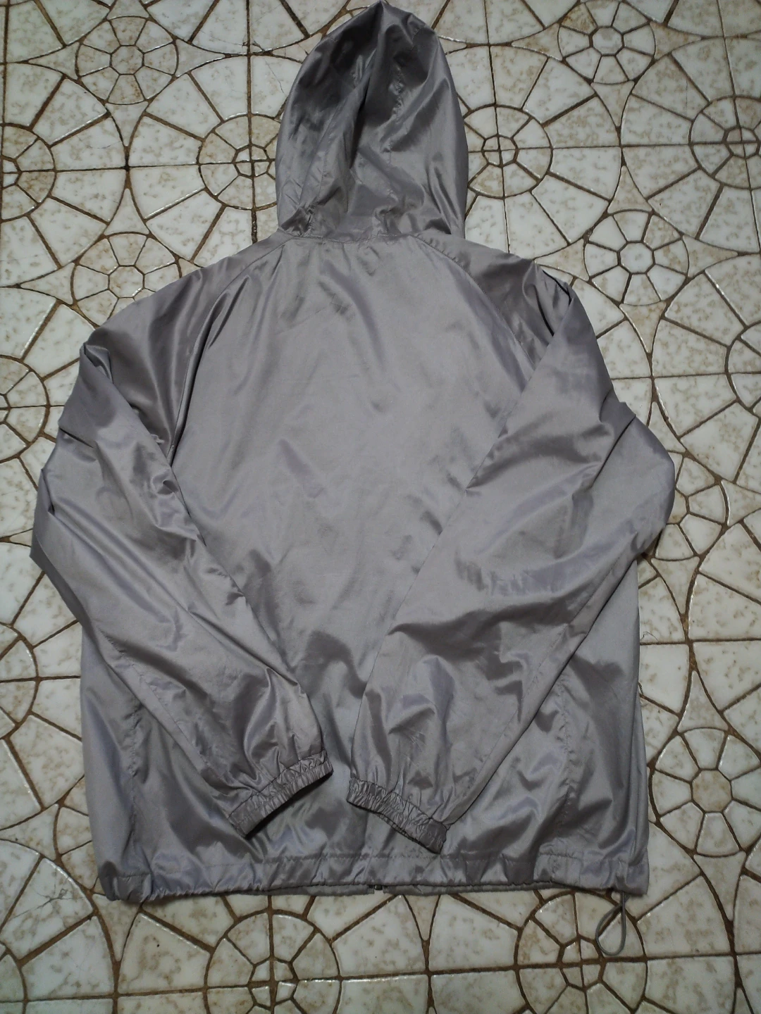 Uniqlo Gray Windbreaker Jacket - Size XL - photo 2