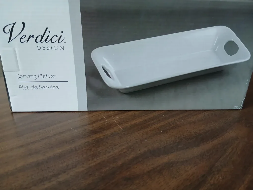 Verdici Design Serving Platter - New in Box