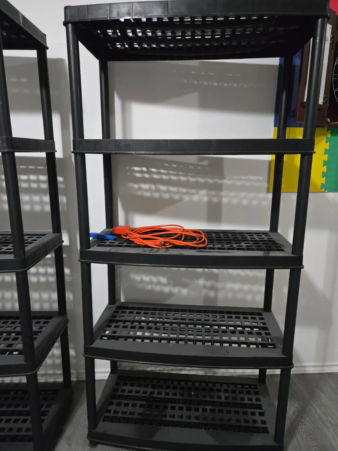 Black 5-Tier Shelving Unit image indicator(3)