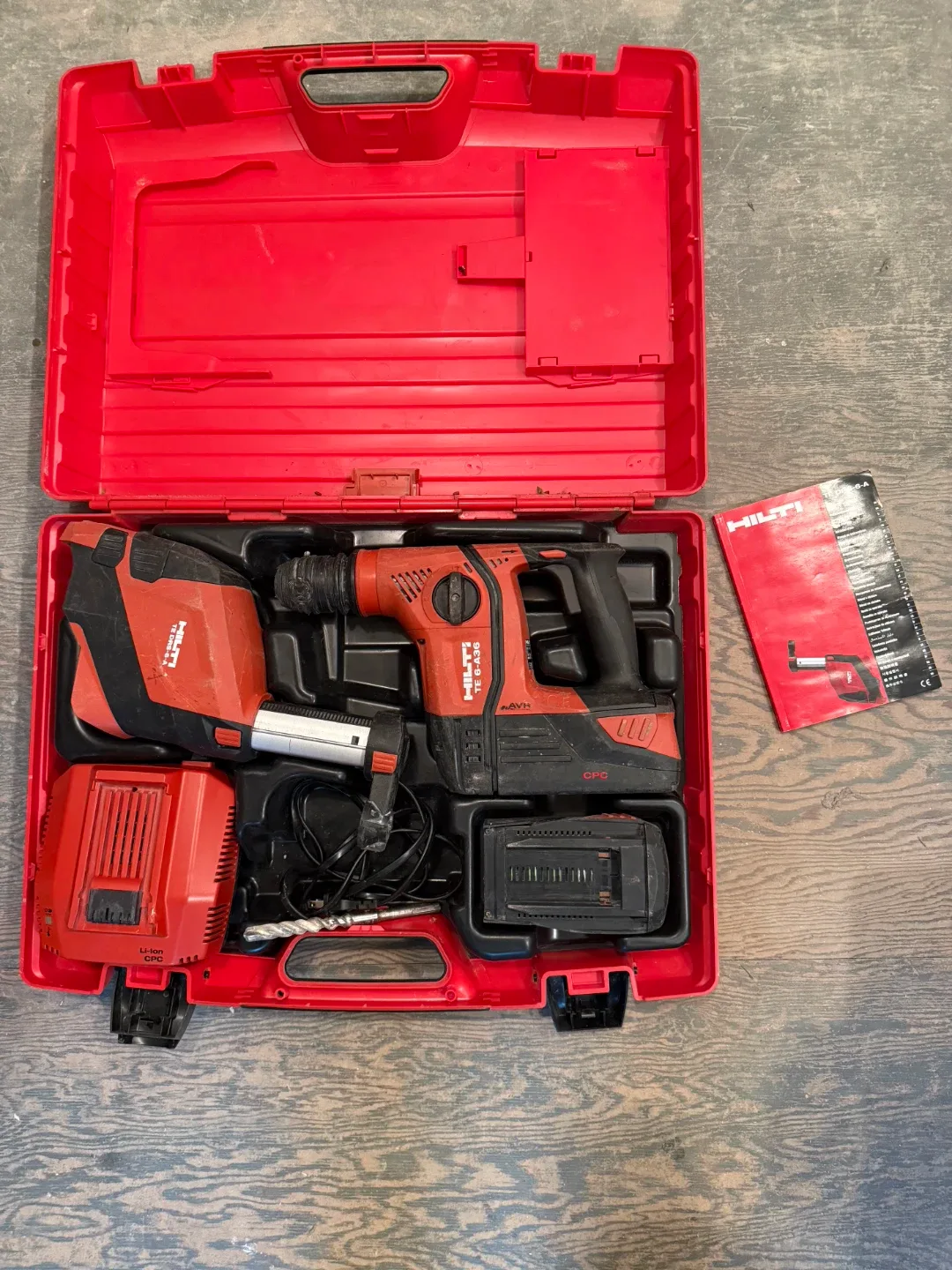 Hilti TE 4-A22 Rotary Hammer Drill Kit image indicator(2)