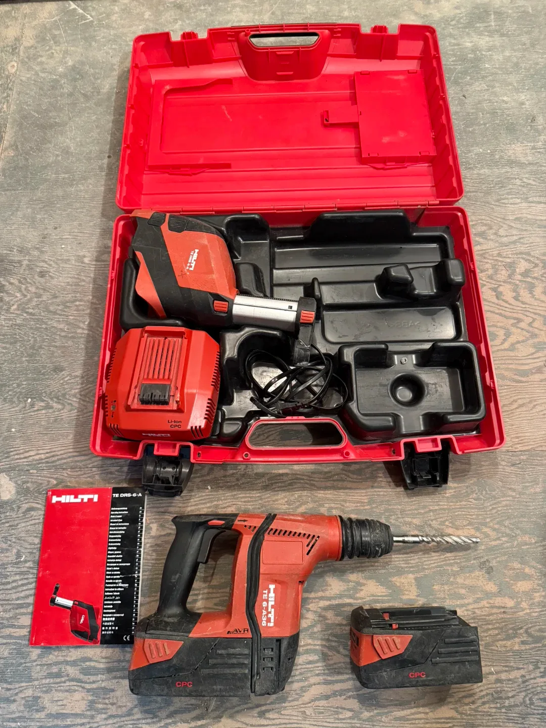 Hilti TE 4-A22 Rotary Hammer Drill Kit image indicator(3)