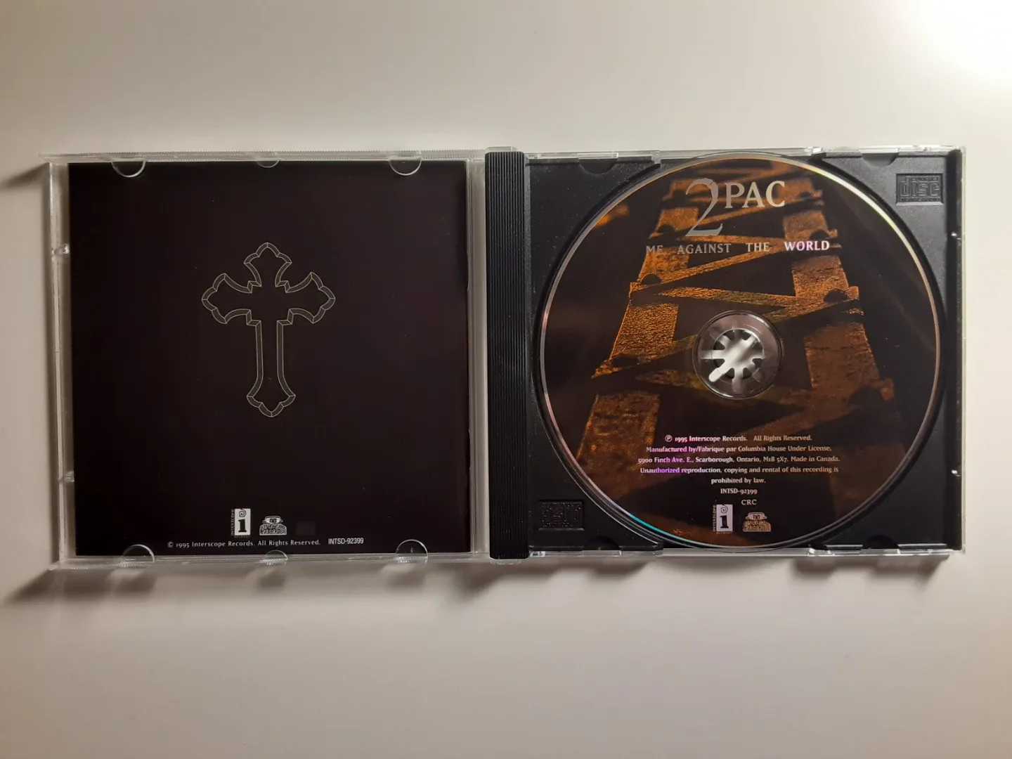 2Pac - Me Against The World | CD image indicator(2)