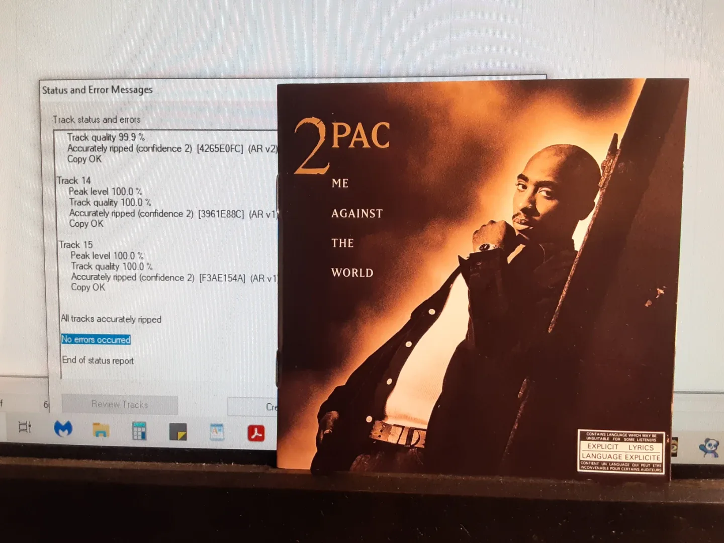2Pac - Me Against The World | CD image indicator(4)