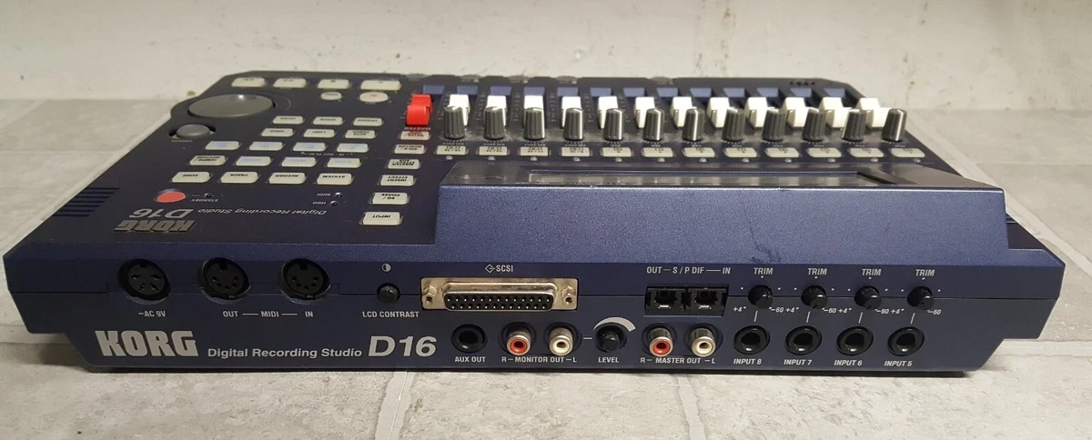 Korg D16 Digital Recording Studio - photo 3
