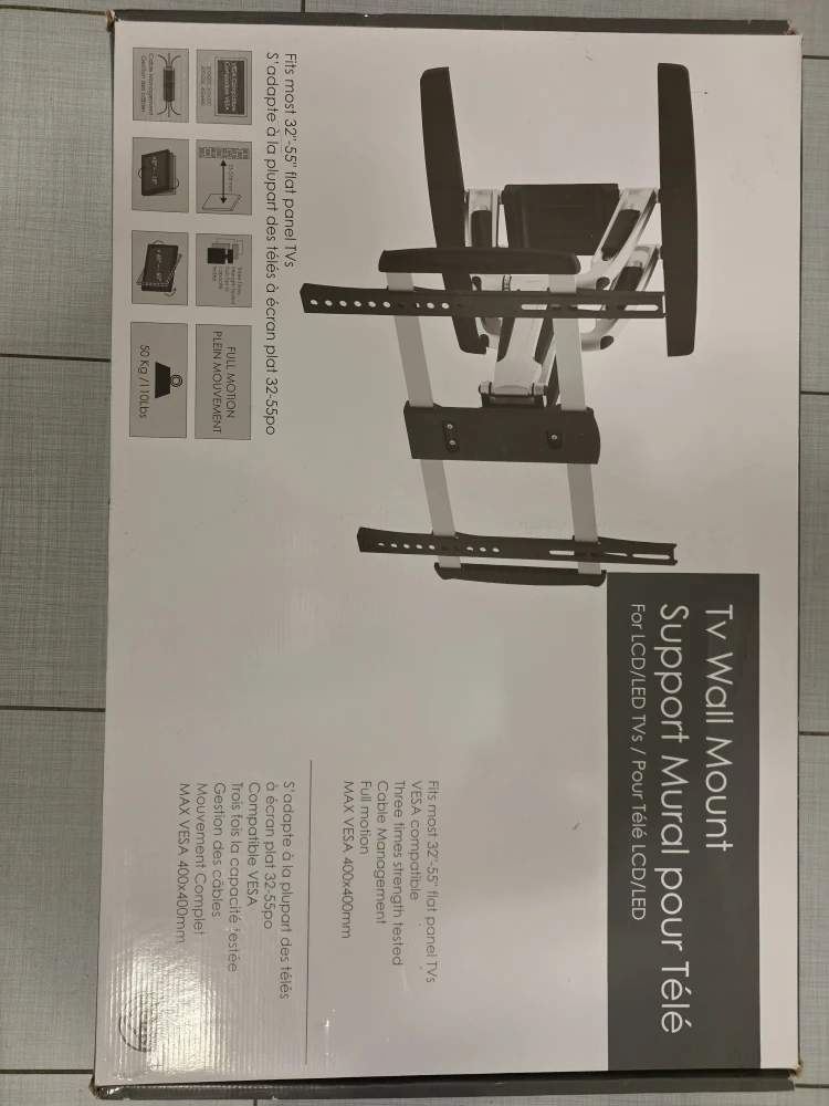 New TV Wall Mount for 32-55" LCD/LED TVs