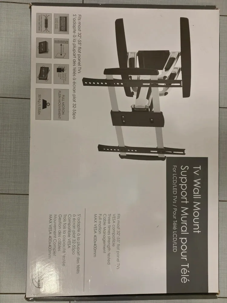 New TV Wall Mount for 32-55" LCD/LED TVs