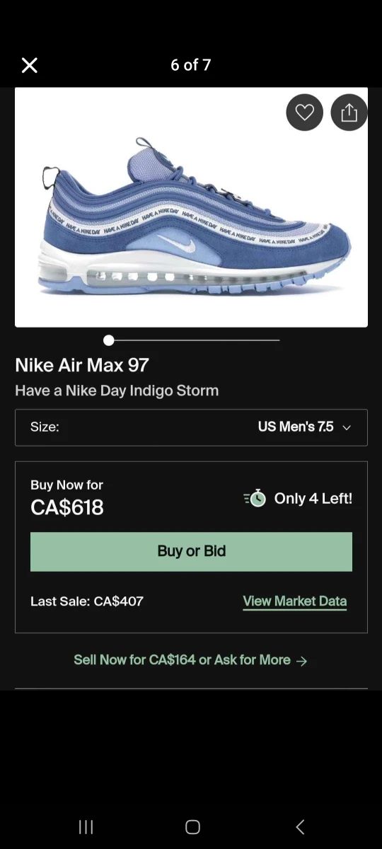 Nike Air Max 97 "Have a Nike Day" Blue - photo 5