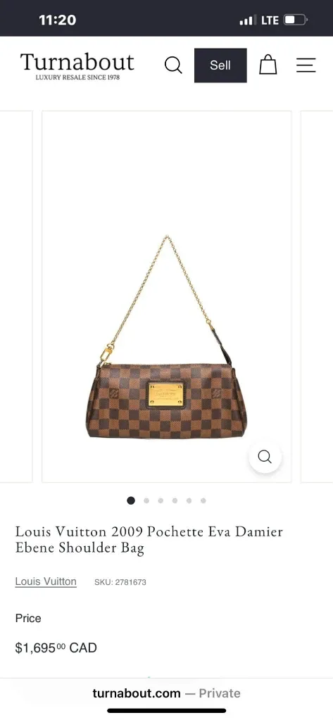 Louis Vuitton Damier Ebene Trio Pochette image indicator(9)