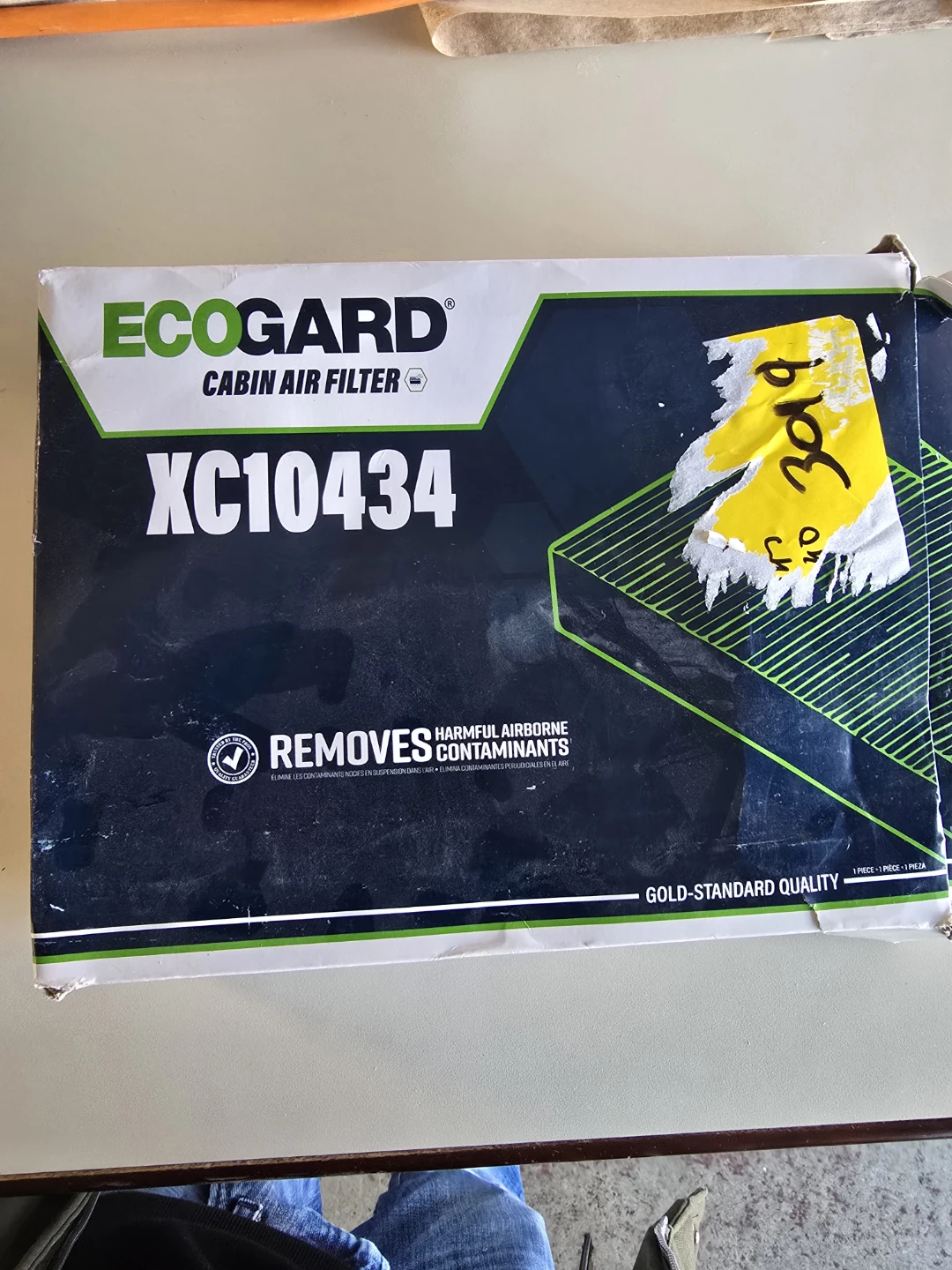 ECOGARD XC10434 Cabin Air Filter
