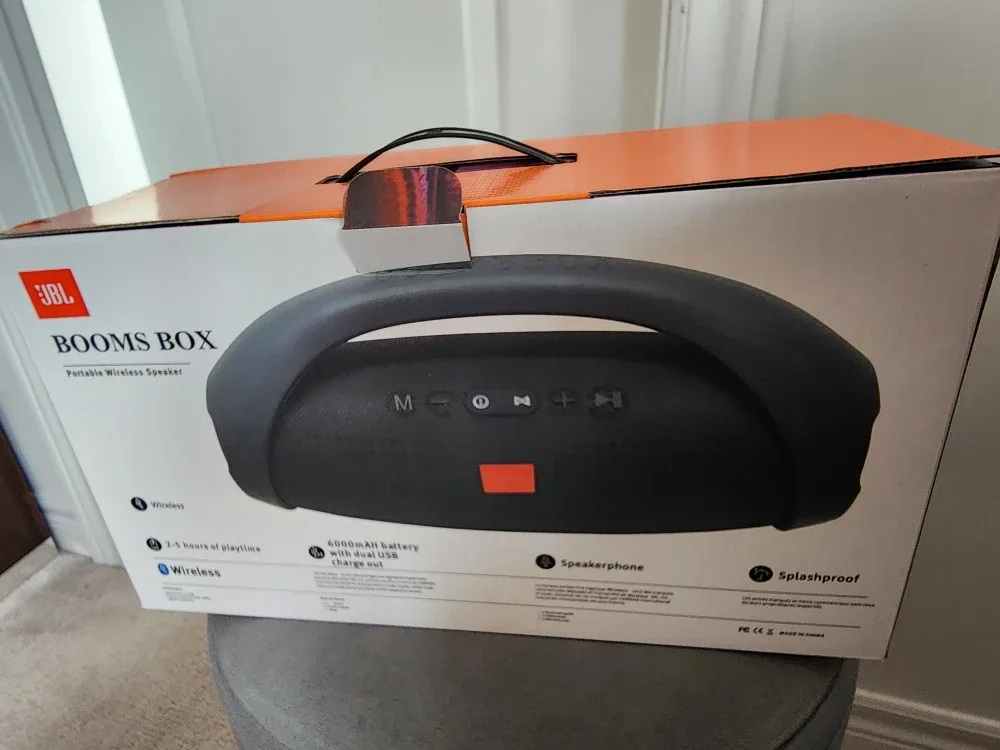 JBL Boombox Portable Wireless Speaker - New in Box! image indicator(5)