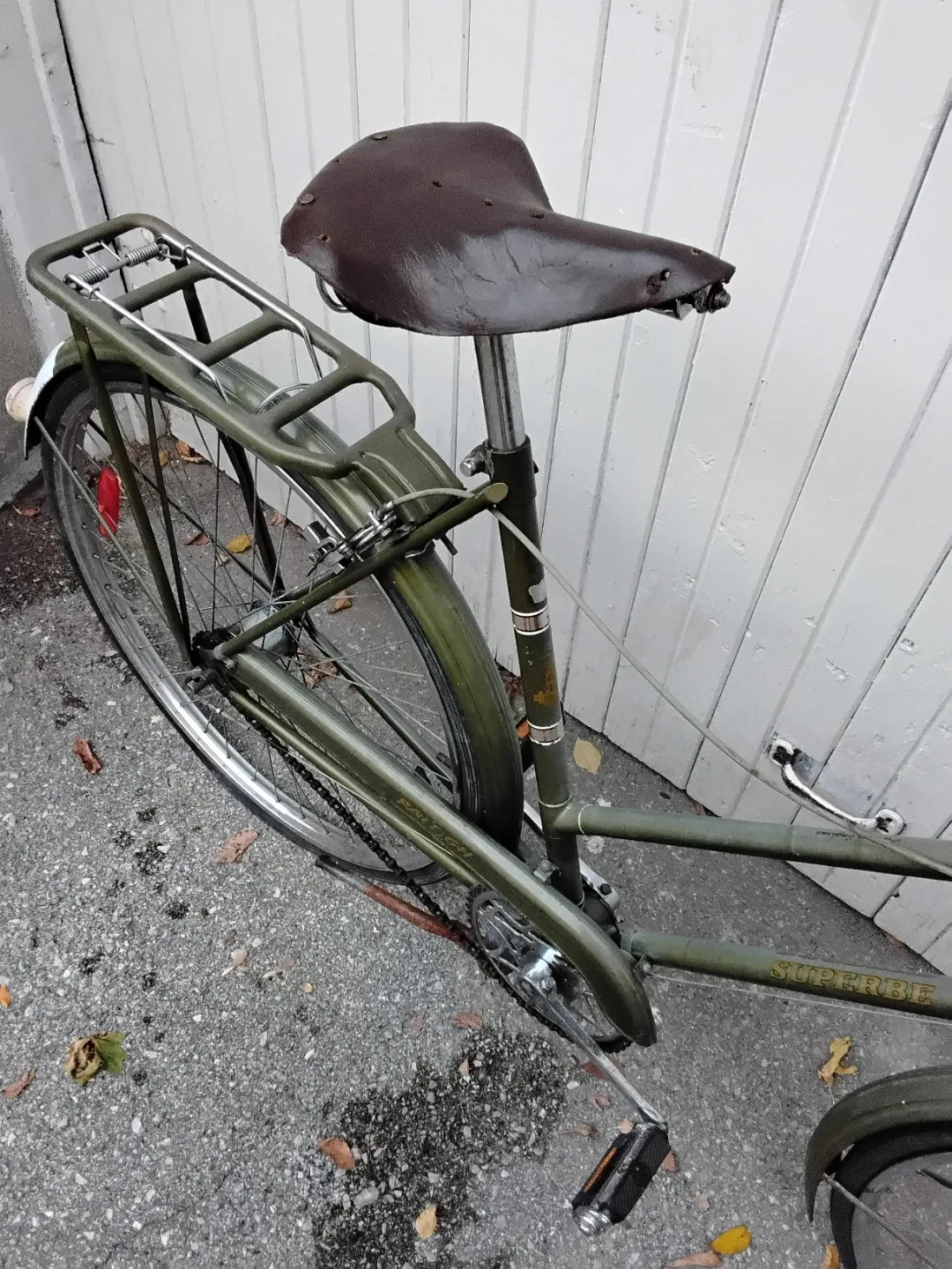 Raleigh Superbe Bicycle - Olive Green (1970s) 🚲 🚵‍♀️ 🚴‍♂️ image indicator(5)