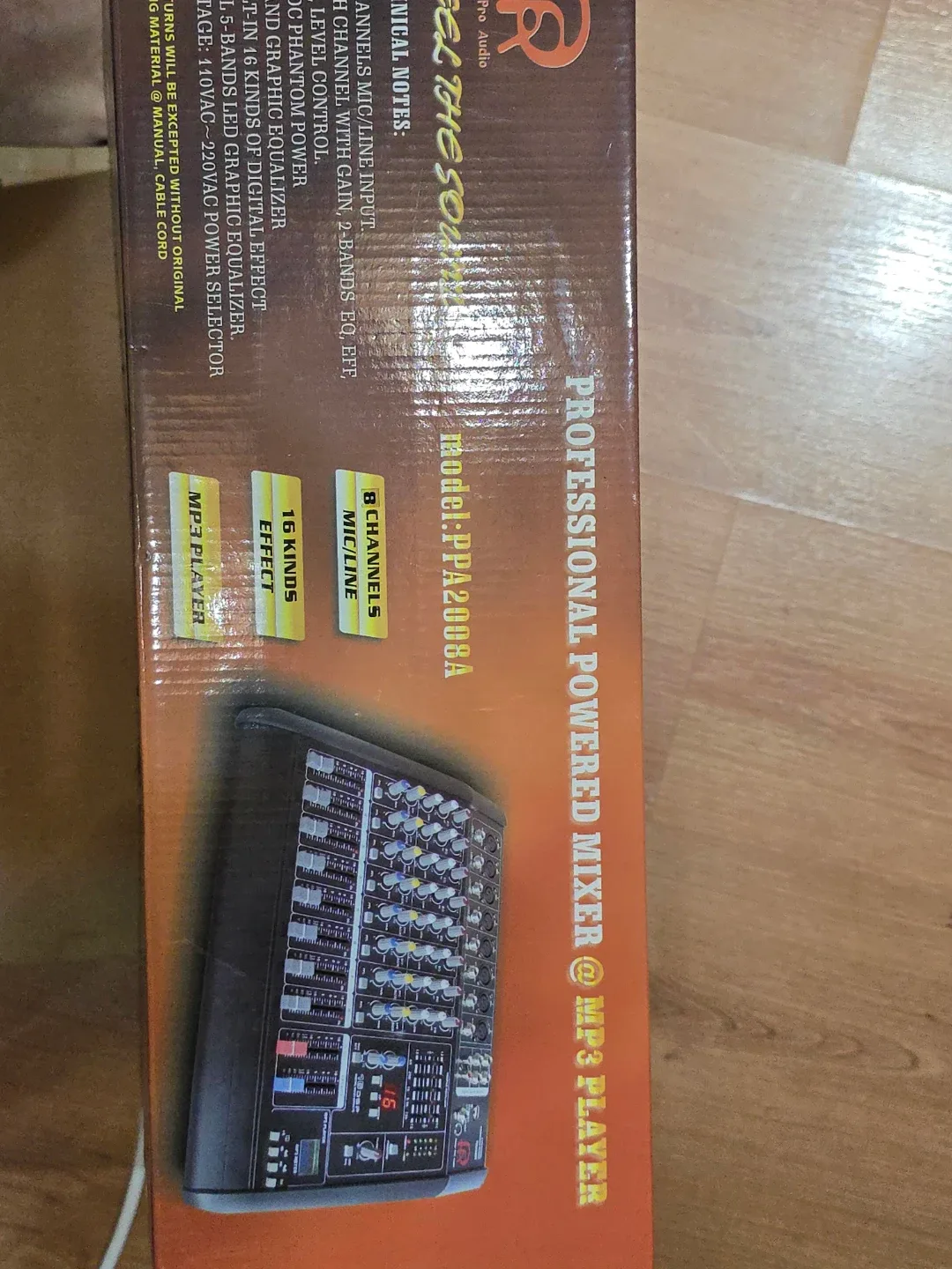 Power Pro Audio PPA2008A Powered Mixer image indicator(4)