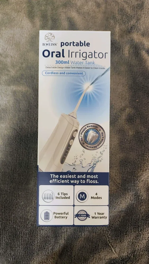 B. Weiss Portable Oral Irrigator - New