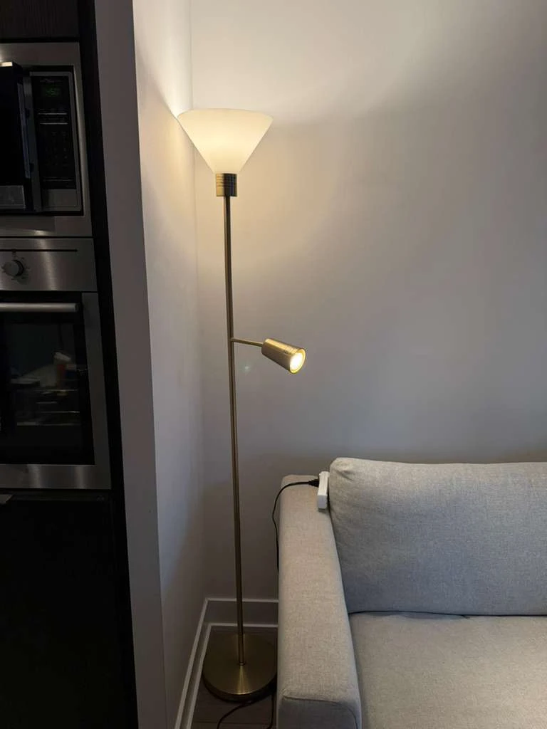 Brass Finish Floor Lamp - photo 3