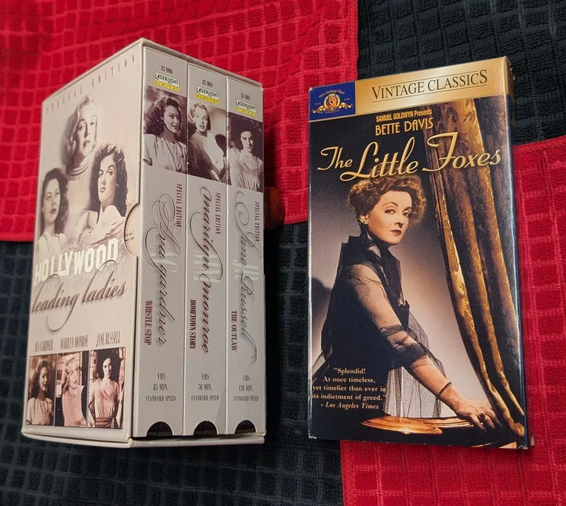 Hollywood Leading Ladies VHS Set