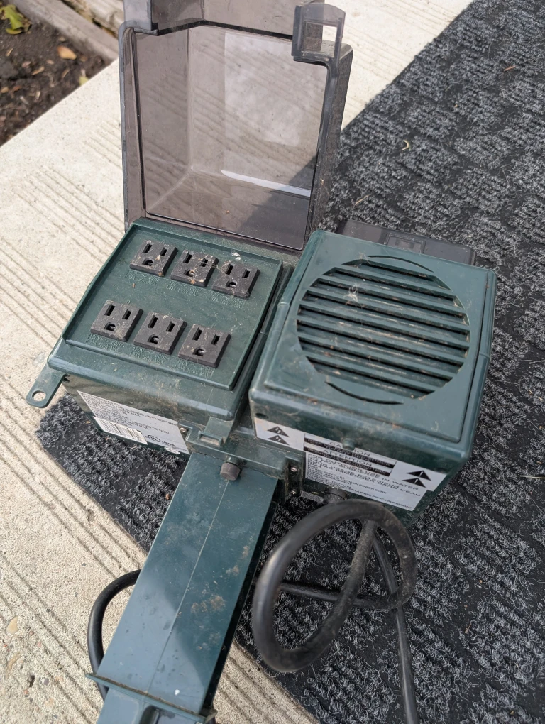 Outdoor Light & Sound for Christmas