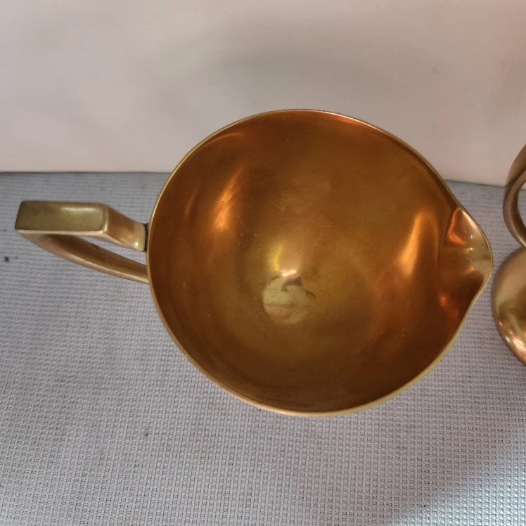 Vintage 1920's Dirigold Creamer & Sugar Bowl Set - photo 3