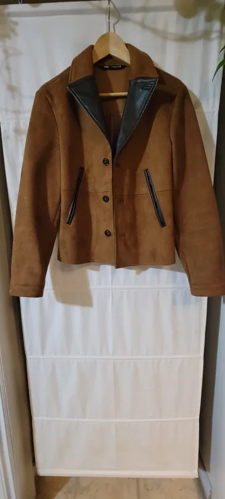 Zara Brown Jacket - Size S image indicator(3)