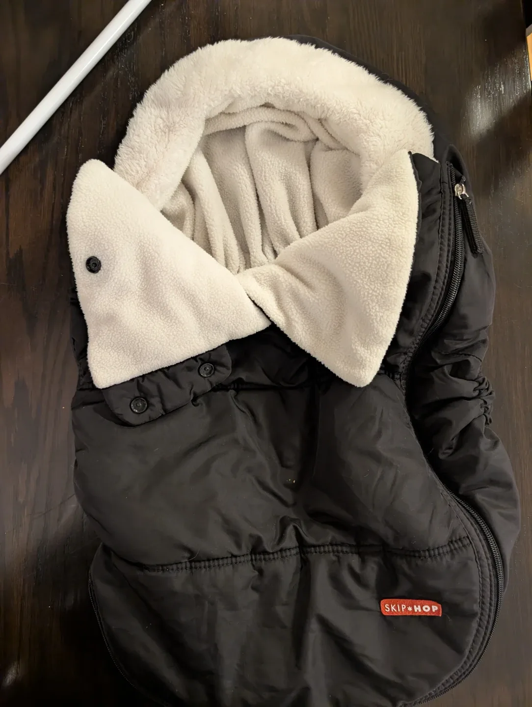 Skip Hop Stroll & Go Three-Season Footmuff - Black image indicator(2)