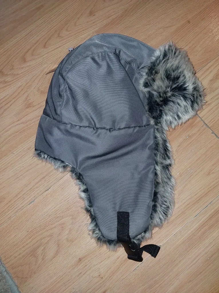 New Levi's Trapper Hat - Charcoal, S/M image indicator(4)