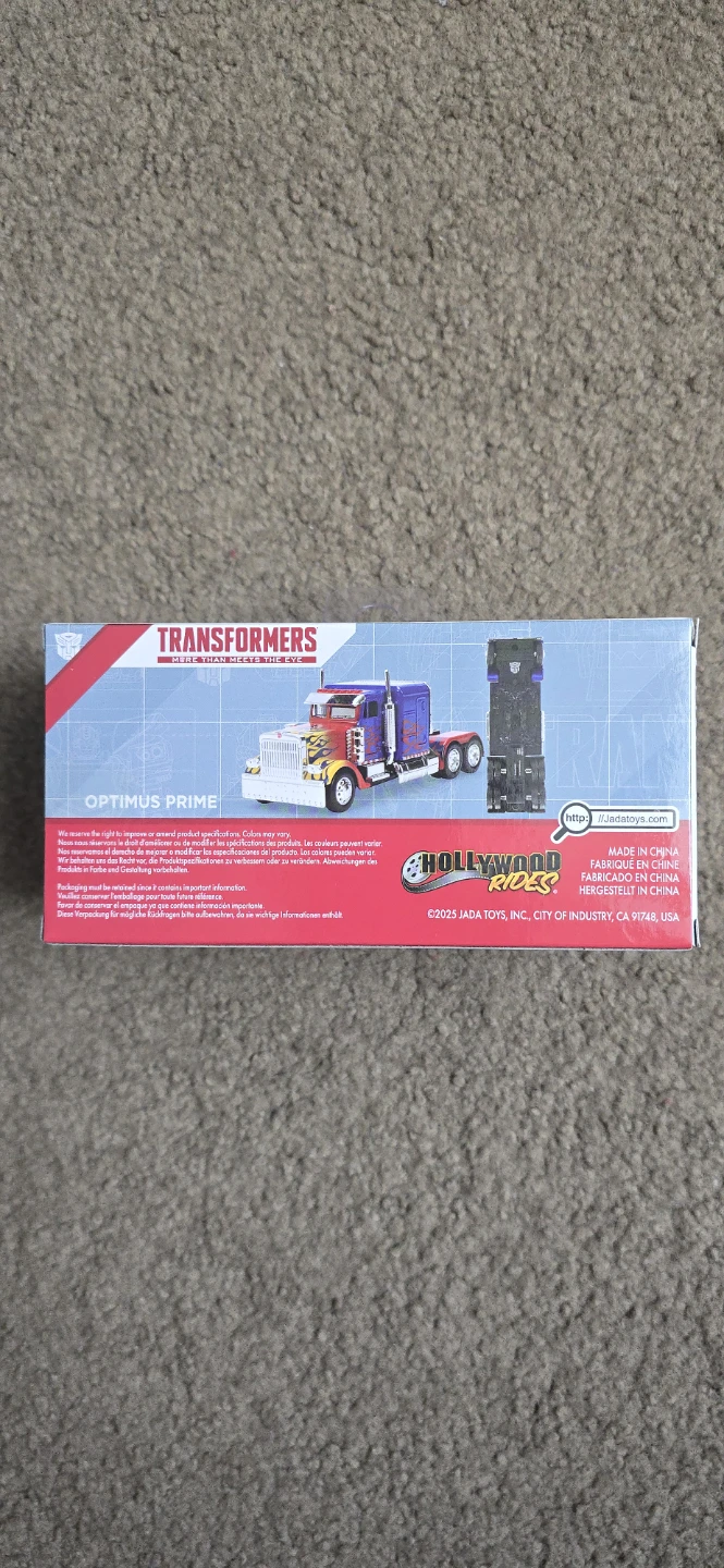 Transformers Optimus Prime Die-Cast Hollywood Rides - photo 3