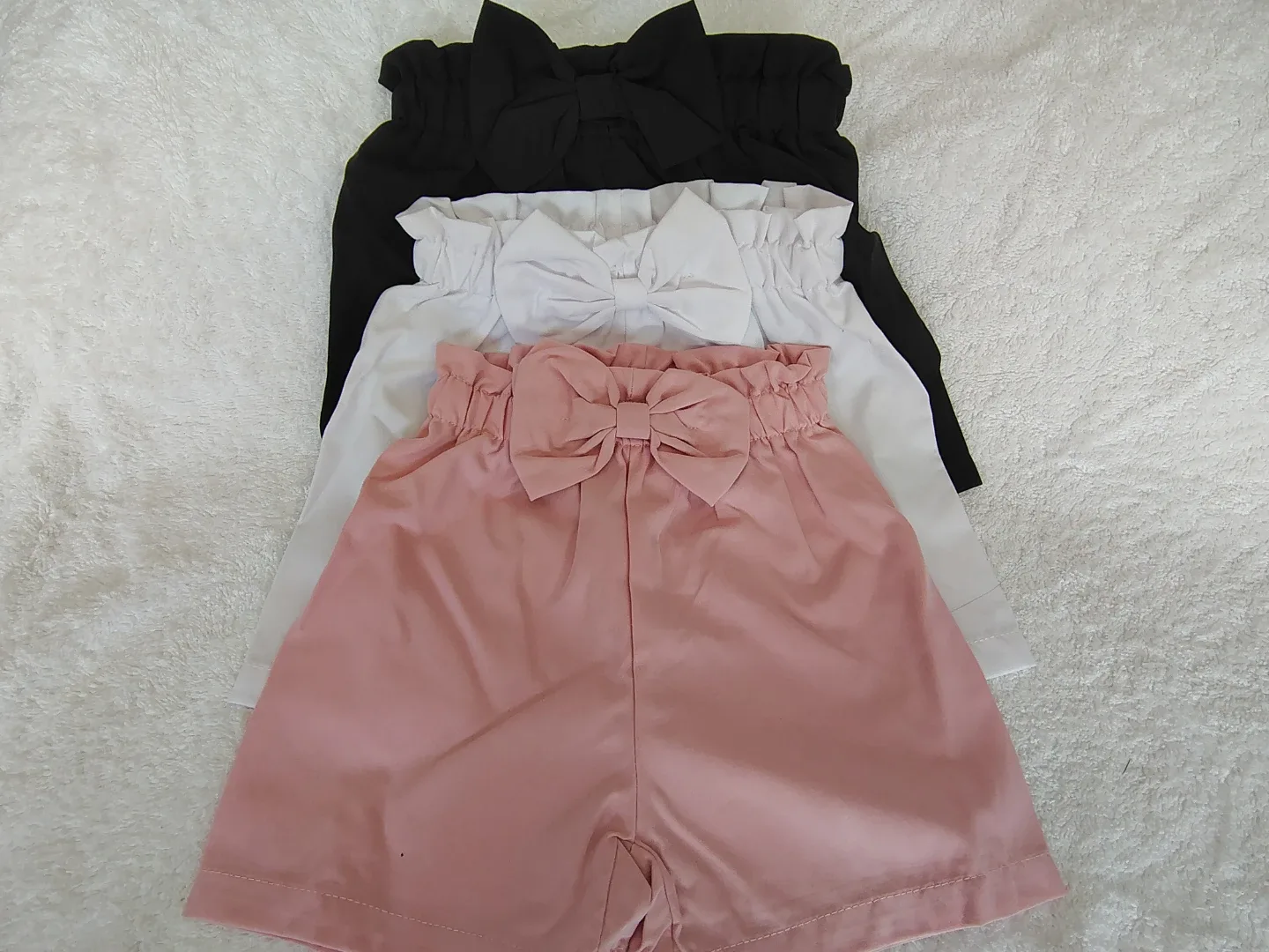 Baby Girl Bowknot Shorts & Sunflower Dress Set image indicator(3)