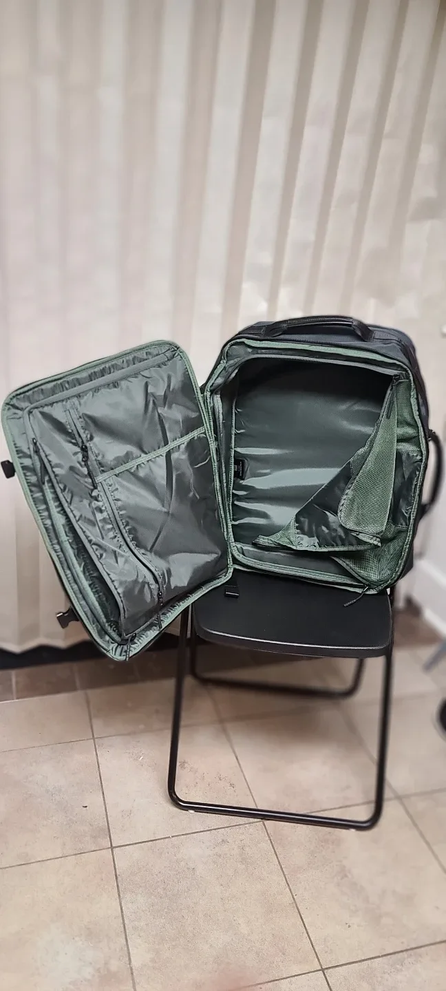 Green Carry-on Travel Backpack image indicator(3)