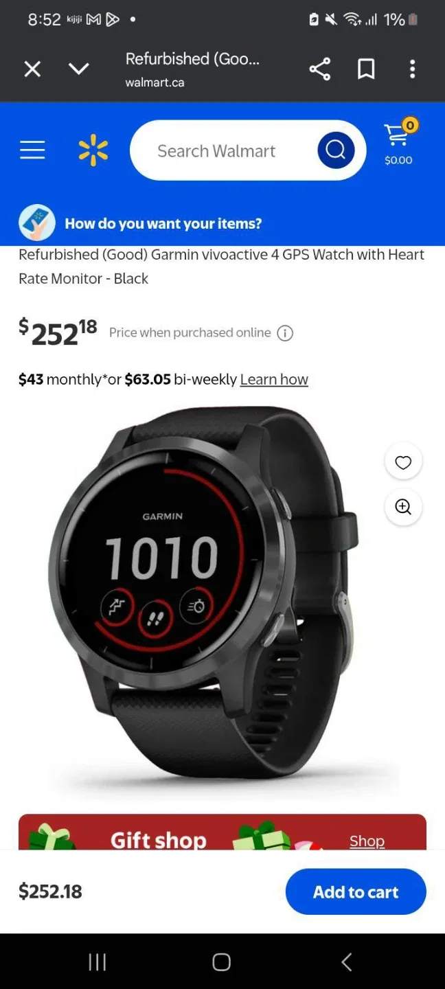 Garmin vivoactive watch 4 read description image indicator(2)
