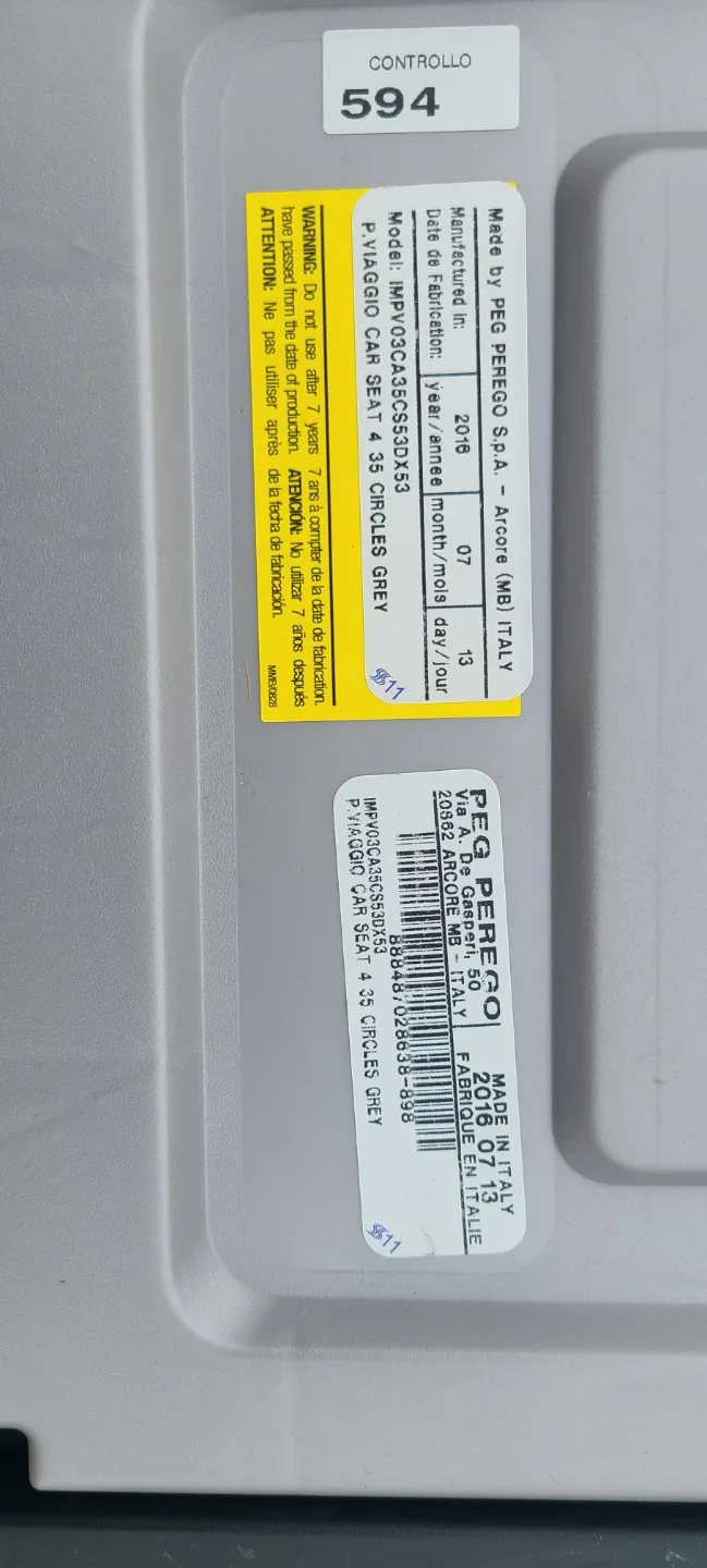 Peg Perego Viaggio Car Seat & Stroller 🥕 image indicator(4)