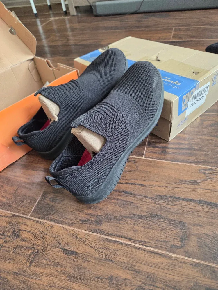 Skechers Women's Slip-On Shoes, Black