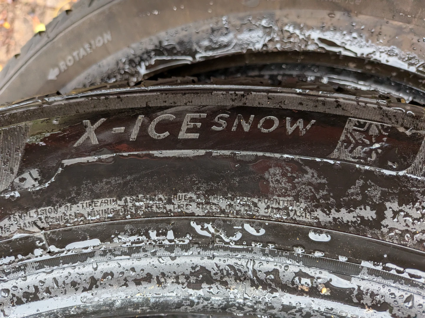 Michelin X-Ice Snow 235/50R18 Tires - photo 2