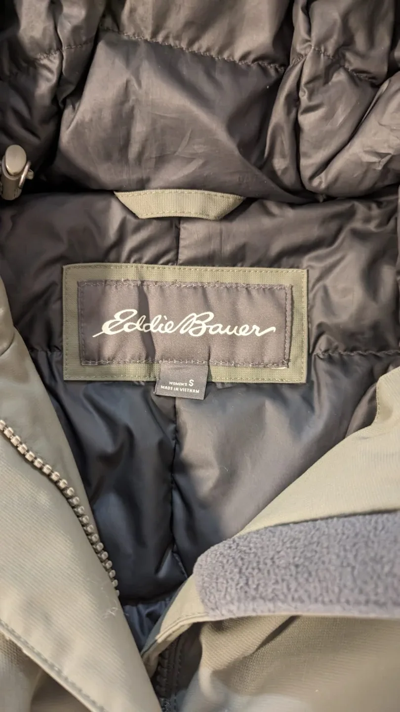 Eddie Bauer Winter Parka Olive Green image indicator(3)