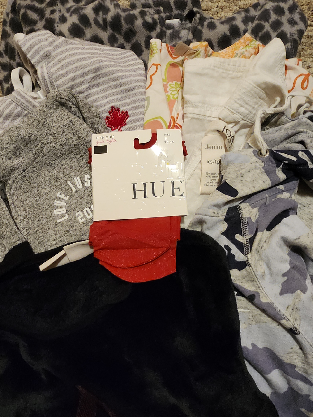 Kids' Clothing Bundle: 14 y Jacket, Nike Hoodie,