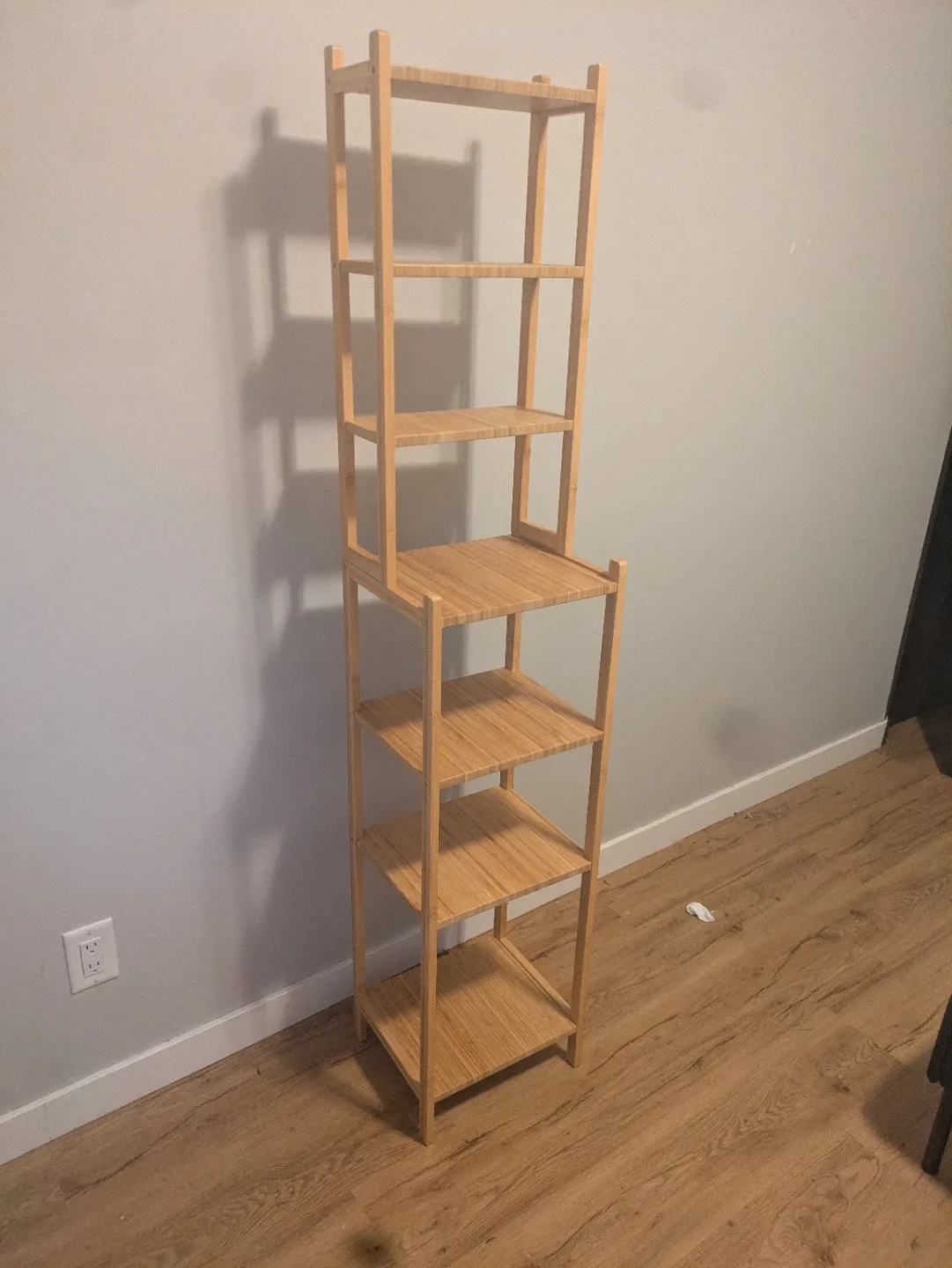 IKEA Rågrund Bamboo Shelf Unit