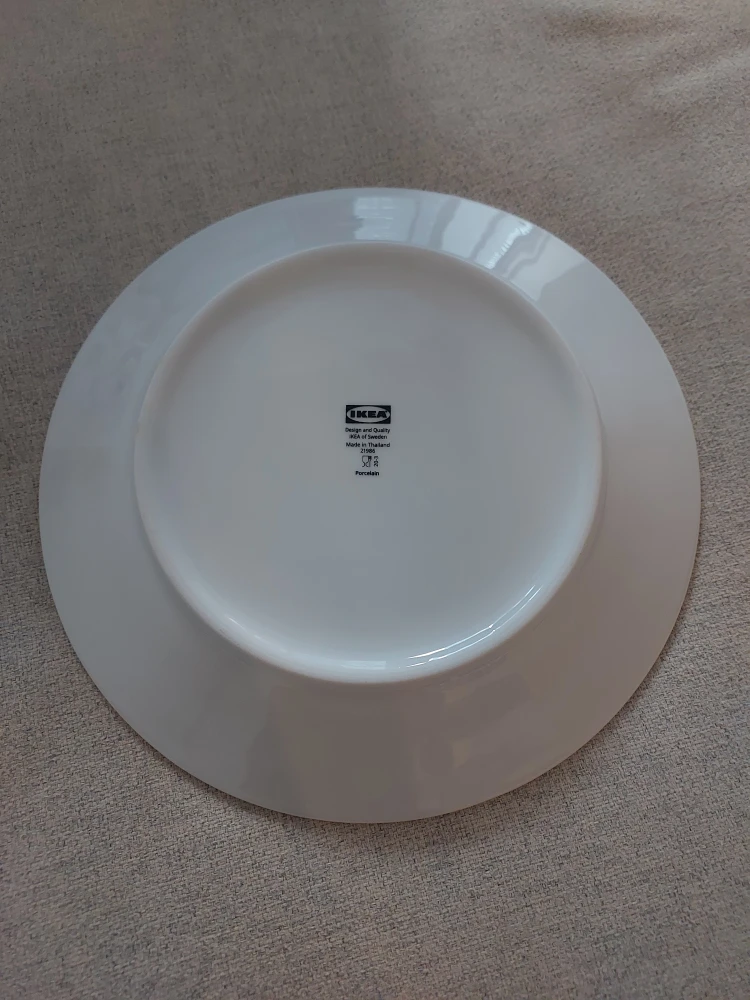 IKEA White Plate (5 pcs) - photo 2