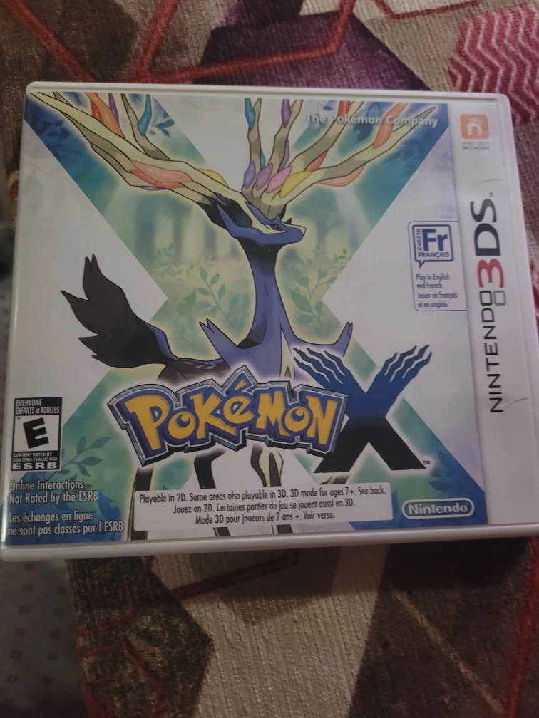 Pokemon X Nintendo 3DS Game