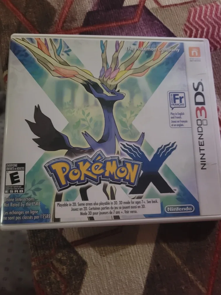Pokemon X Nintendo 3DS Game