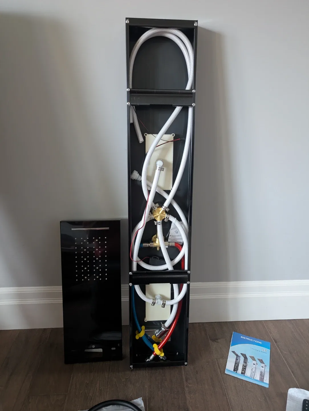 Brand New Black Rainfall Shower Panel For Sale 🥕 image indicator(7)