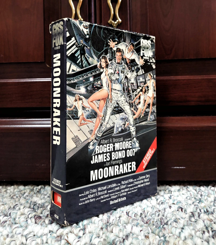 James Bond 007 Moonraker (1984) VHS *RARE* - photo 3