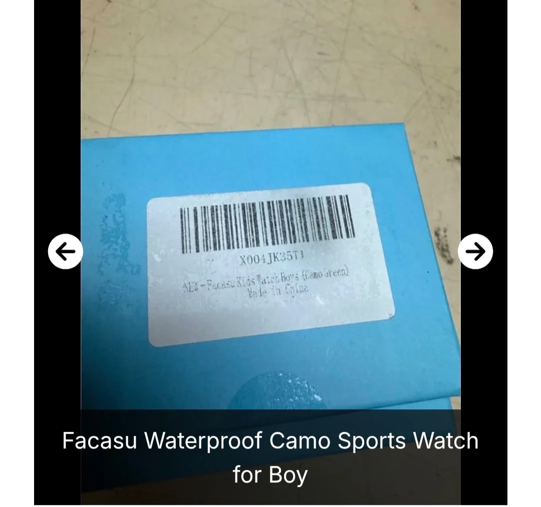 New Facasu Waterproof Camo Sports Watch image indicator(4)