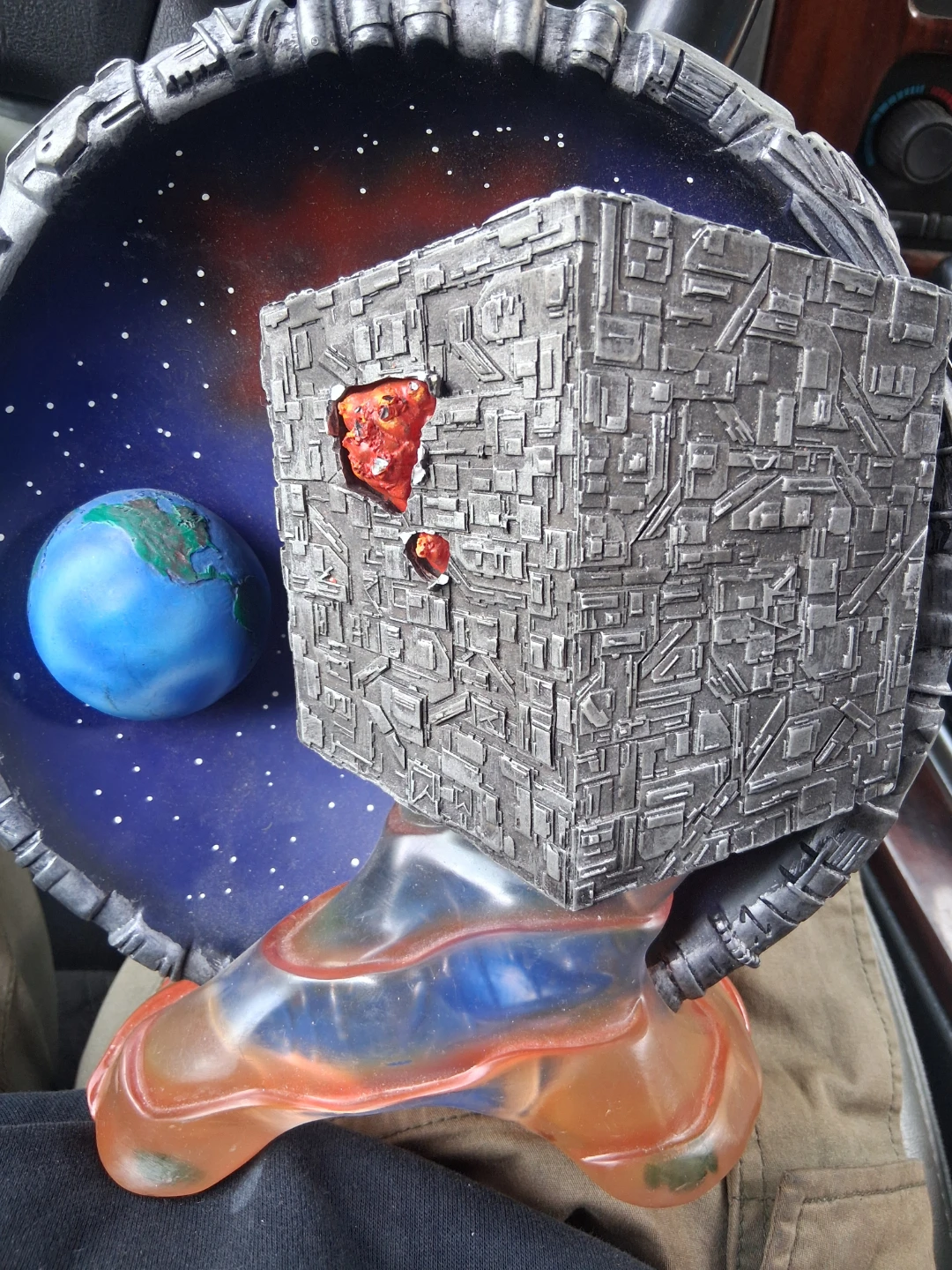 Star Trek Borg Cube & Sphere Hamilton Collection