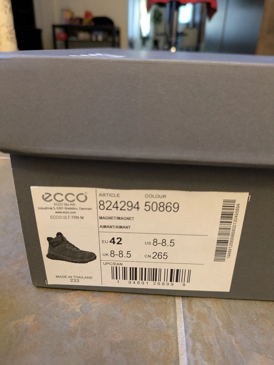 Ecco Men's Biom 2.1 Grey Hiking Shoes image indicator(7)