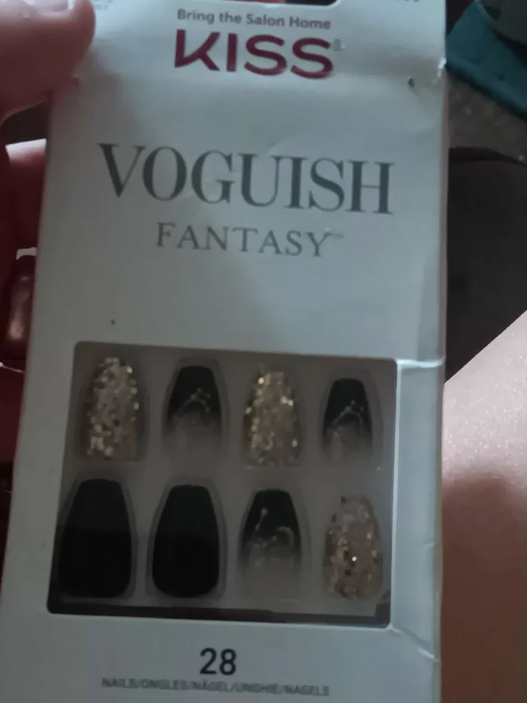 Kiss Voguish Fantasy False Nails, 28 count