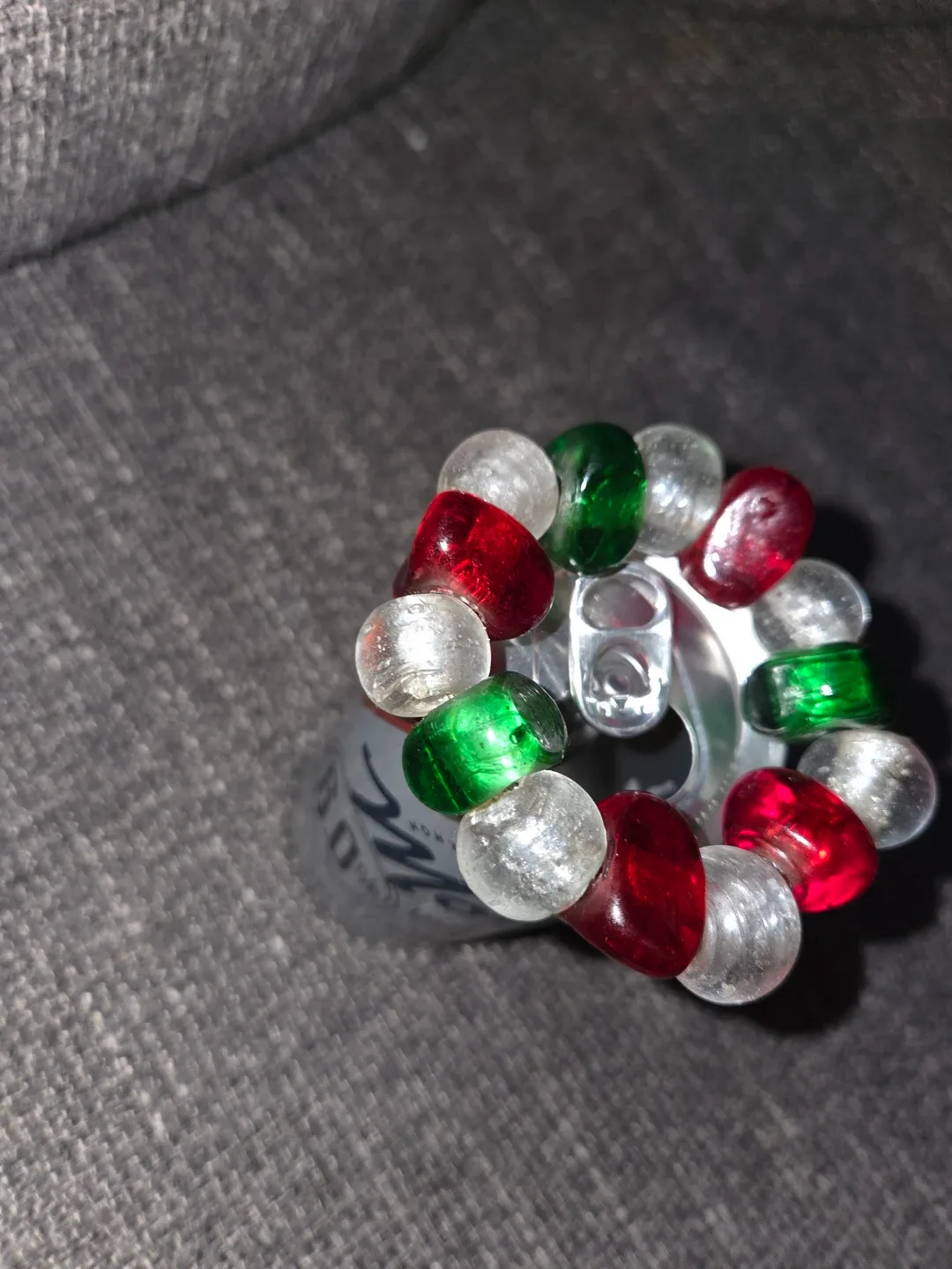 #Cleanout. Tag Beaded Napkin Rings - Set of 3 image indicator(4)