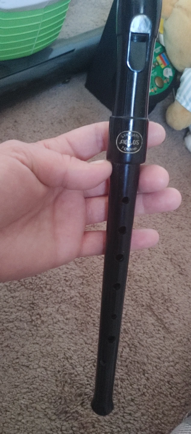 Aulos Recorder - Black - photo 2